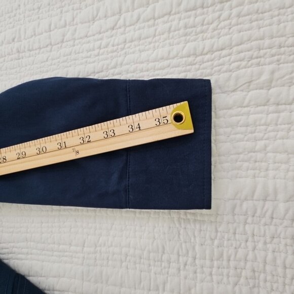 Five Four Barn Jacket Men's XL Navy Corduroy Collar Full Zip EUC Utility Chore - Picture 13 of 14